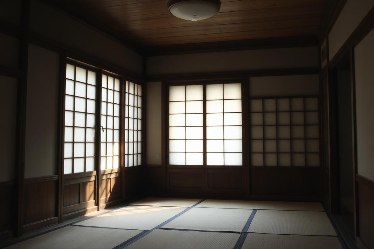 使われていない実家の和室